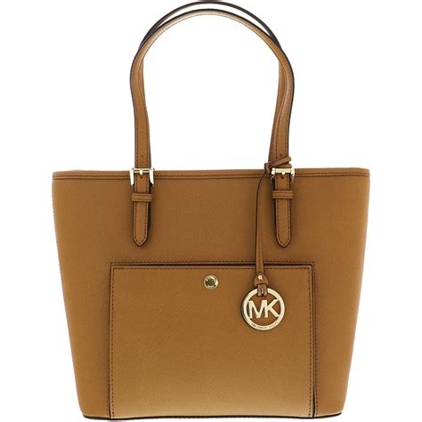 michael kors handbag jet set medium shoulder tote|saffiano leather tote Michael Kors.